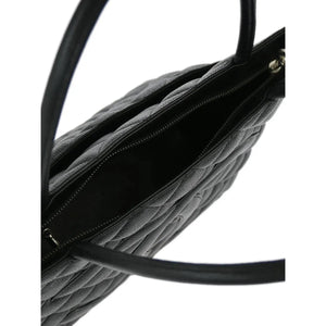 Chanel Black Caviar Leather Medallion