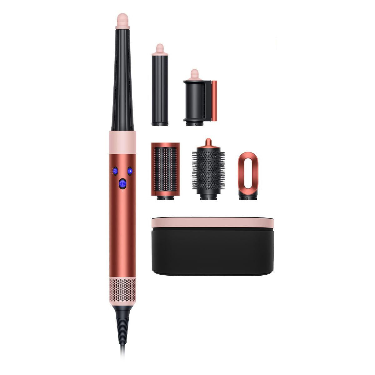 Dyson Airwrap™ multi-styler and dryer Straight+Wavy in Strawberry bronze and blush pink