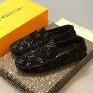Formal Leather Shoes - LV Black For Men