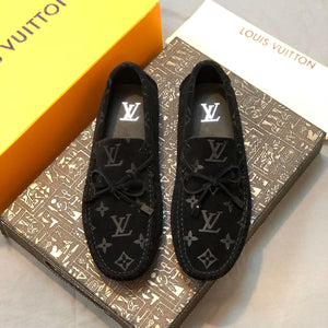 Formal Leather Shoes - LV Black For Men