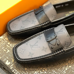 Formal Leather Shoes - LV Classic Shadow For Men