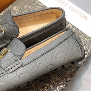 Formal Leather Shoes - LV Gold Medal Silver For Men