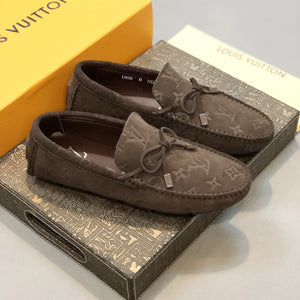 Formal Leather Shoes - LV Mocha For Men