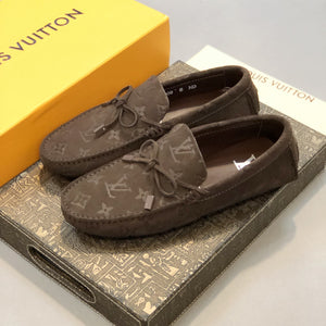 Formal Leather Shoes - LV Mocha For Men