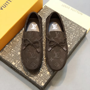 Formal Leather Shoes - LV Mocha For Men