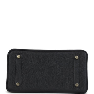 Hermes Birkin 25 Black Togo Gold Hardware