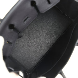 Hermes Birkin 25 Black Togo Gold Hardware