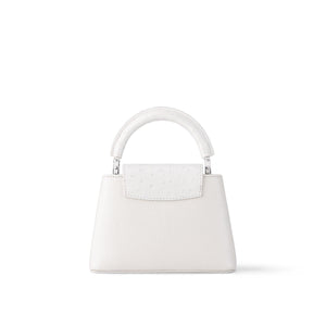 LV Capucines White