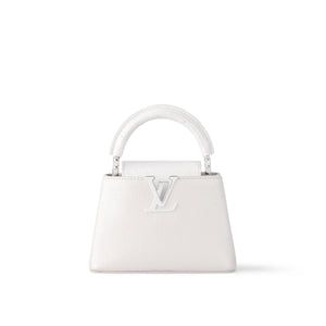 LV Capucines White