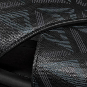 Men Sandal Dior Alias - Black Coated Cotton Canvas