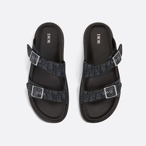 Men Sandal Dior Aqua - Black