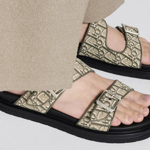 Men Sandal Dior Aqua - Khaki