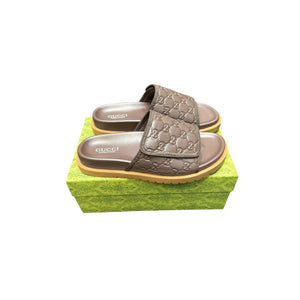 Men Sandal GUCCI Brown Slipper