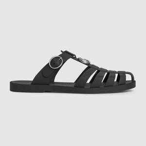 Men Sandal - Gucci Double G mule Black