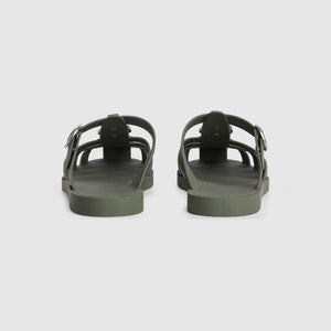 Men Sandal - Gucci Double G mule Dark Green