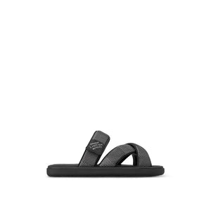 Men Sandal LV Venice Mule Black