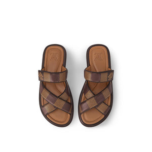 Men Sandal LV Venice Mule Brown