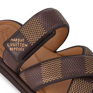 Men Sandal LV Venice Mule Brown