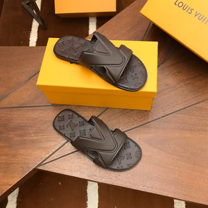 Men Sandal - Oasis Mules Dark Brown