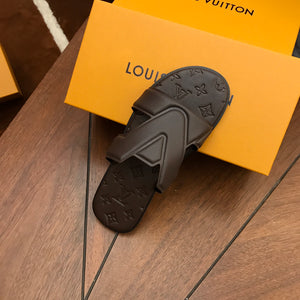 Men Sandal - Oasis Mules Dark Brown