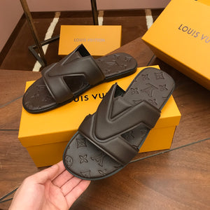 Men Sandal - Oasis Mules Dark Brown