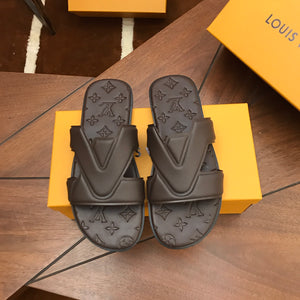 Men Sandal - Oasis Mules Dark Brown