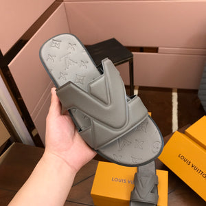 Men Sandal - Oasis Mules Gray