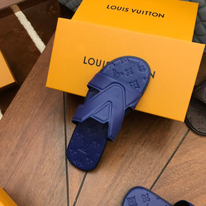 Men Sandal - Oasis Mules Navy