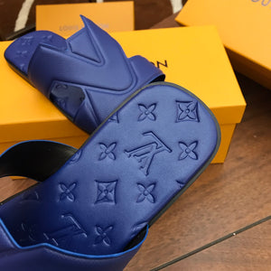 Men Sandal - Oasis Mules Navy