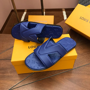 Men Sandal - Oasis Mules Navy