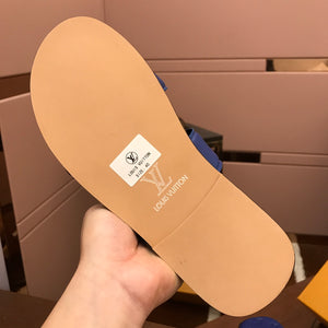 Men Sandal - Oasis Mules Navy