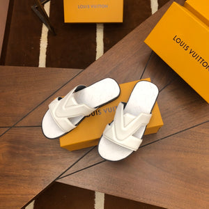 Men Sandal - Oasis Mules White