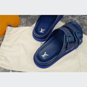 Men Sandal - Trainer Mule Blue
