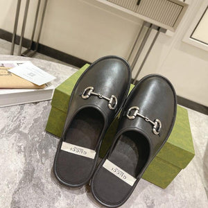 Men Slipper - Classic Black Gucci