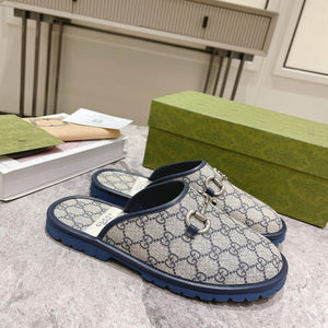 Men Slipper - Classic Blue Gucci
