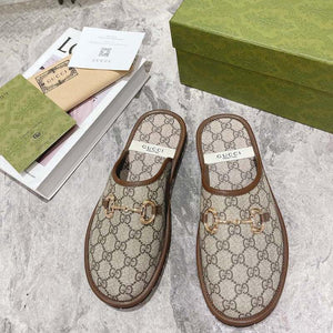 Men Slipper - Classic Brown Gucci