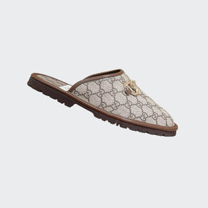 Men Slipper - Classic Brown Gucci