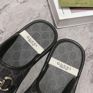 Men Slipper - Classic Gray Gucci