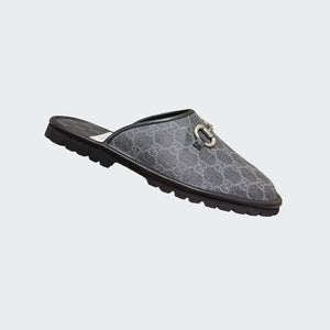 Men Slipper - Classic Gray Gucci