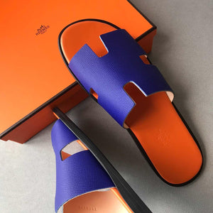 Men sandal - Blue Orange