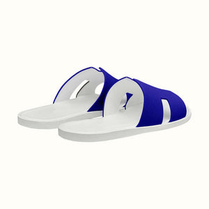 Men sandal - Blue White