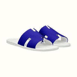 Men sandal - Blue White