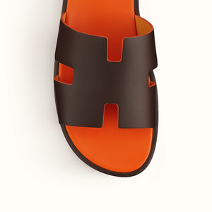 Men sandal - Brown Orange