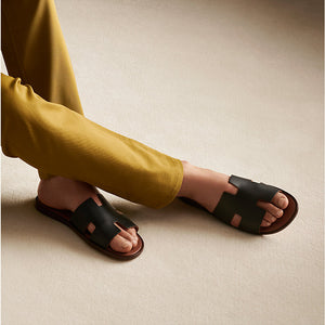 Men sandal - Noir Gold