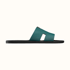Men sandal - Vert Ottanio Noir