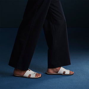 Men sandal - White