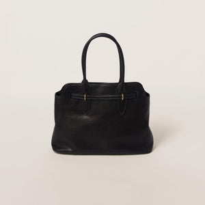 MiuMiu Aventure nappa Black leather