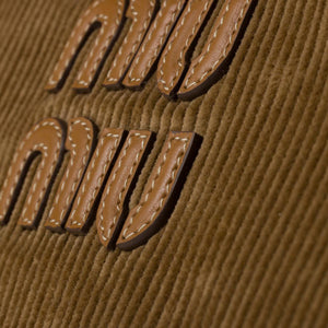 MiuMiu IVY corduroy Brown