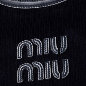 MiuMiu IVY corduroy Navy