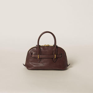MiuMiu Small Aventure nappa Briarwood leather